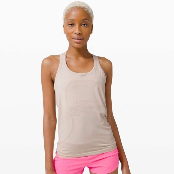 Lululemon Swiftly Tank Racerback Tank 2.0 *Cool - 6 - Dune/Mink Berry - Picture 1 of 8